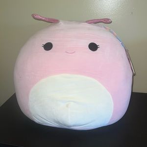 NWT Squishmallow Silvina snail 16”